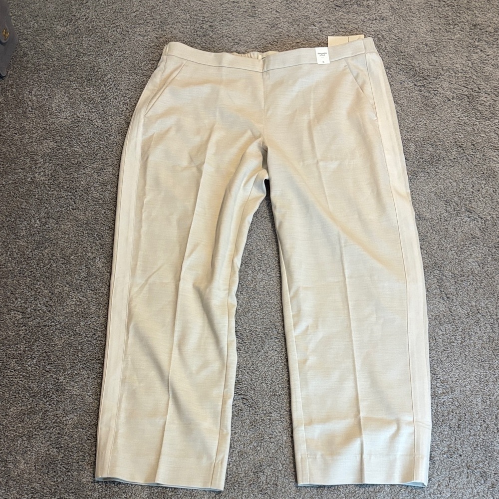 Abercrombie & Fitch Women’s Beige Dress Pants